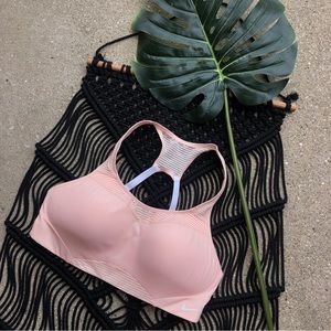 Nike Pink Sports Bra Size Small